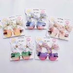 2 Pcs Hair Clip and 1 Pc Sunglass Set For 1 to 6 Years Children - Image 2